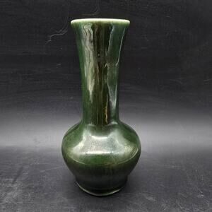 McCoy Pottery Green Bud Vase Vintage Ceramic